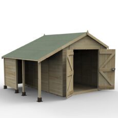 5013053196106 1 Timberdale 10x8 Apex Shed No Window Double Door With Log Store.jpg